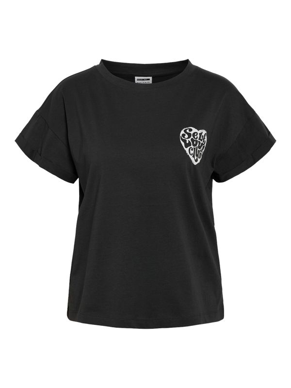 Noisy may Noisy may Majica 'NMGABY'  antracit / bela