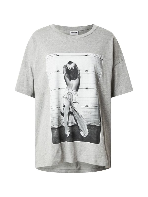 Noisy may Noisy may Majica 'NMIDA ROBIN'  svetlo siva