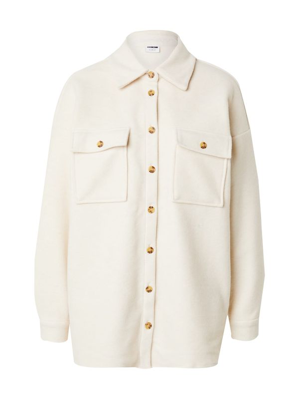 Noisy may Noisy may Prehodna jakna  naravno bela