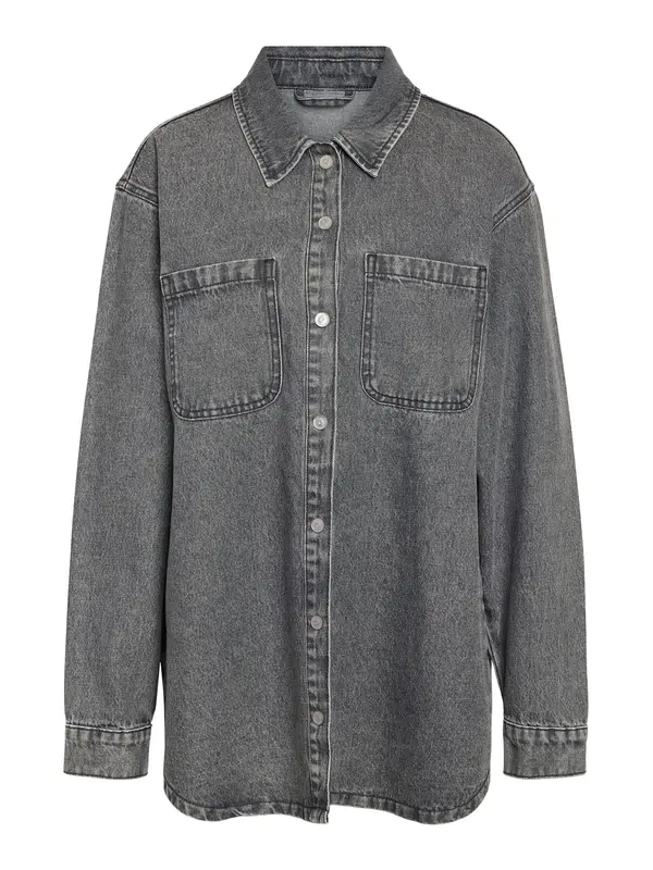Noisy may Noisy may Prehodna jakna 'NMALVA'  siv denim