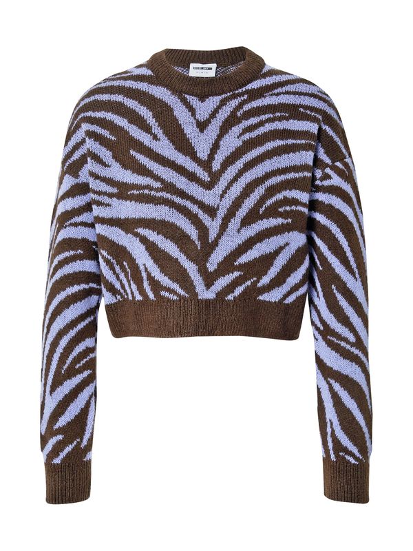 Noisy may Noisy may Pulover 'ANNI'  temno rjava / pastelno lila