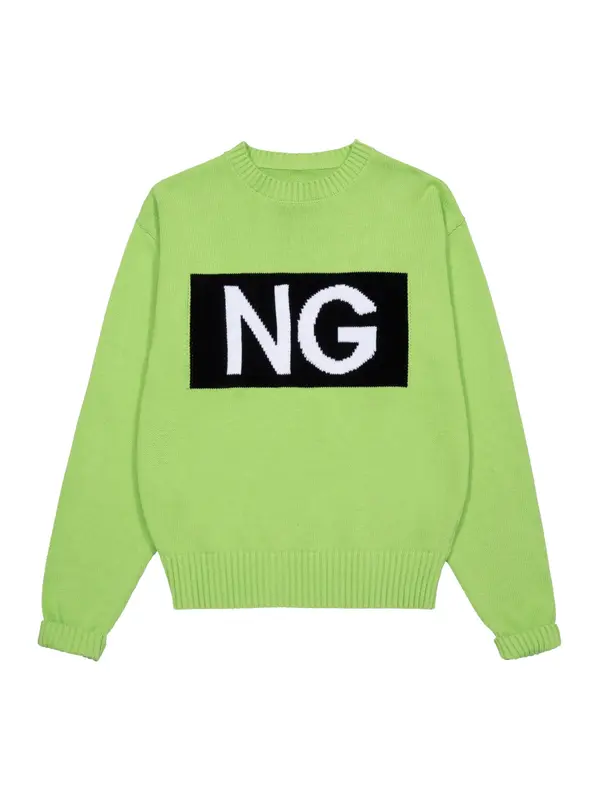 Noon Goons Noon Goons Športna majica  svetlo zelena / črna / bela