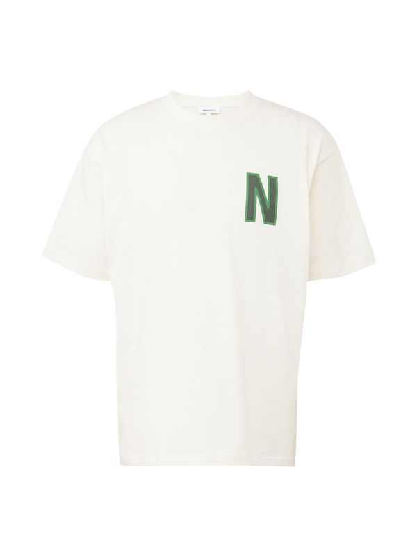 NORSE PROJECTS NORSE PROJECTS Majica 'Simon'  svetlo zelena / temno zelena / bela