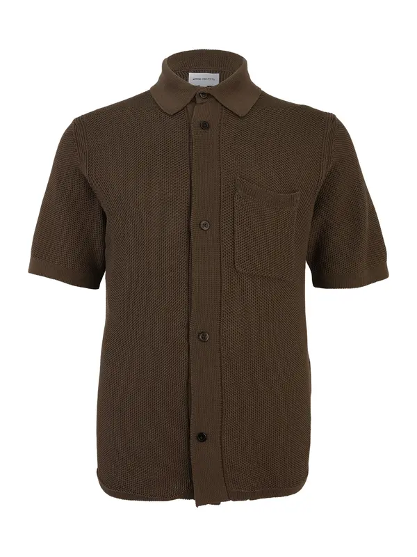 NORSE PROJECTS NORSE PROJECTS Pletena jopa 'Fredensborg'  čokolada