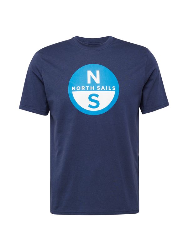 North Sails North Sails Majica  mornarska / svetlo modra / bela