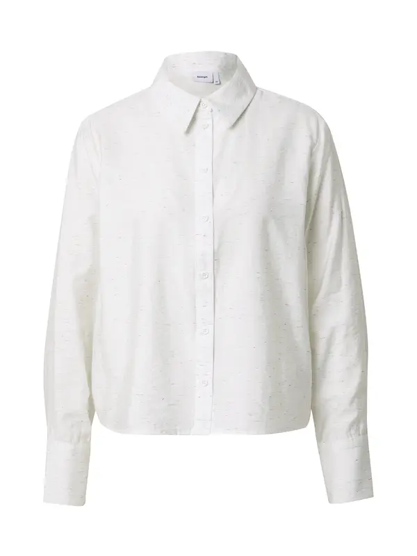 NÜMPH NÜMPH Bluza  modra / rdeča / off-bela
