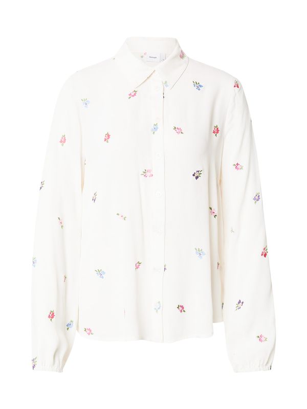 NÜMPH NÜMPH Bluza  zelena / lila / roza / bela