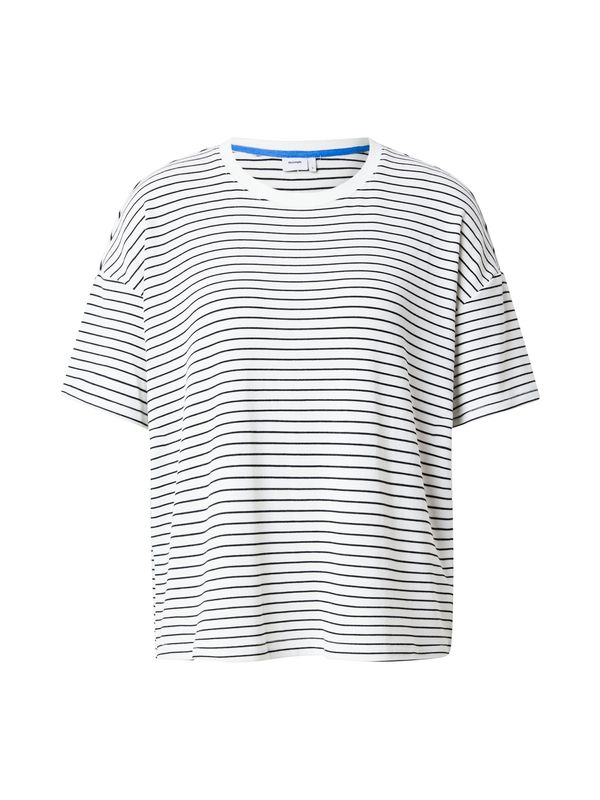 NÜMPH NÜMPH Majica  črna / bela