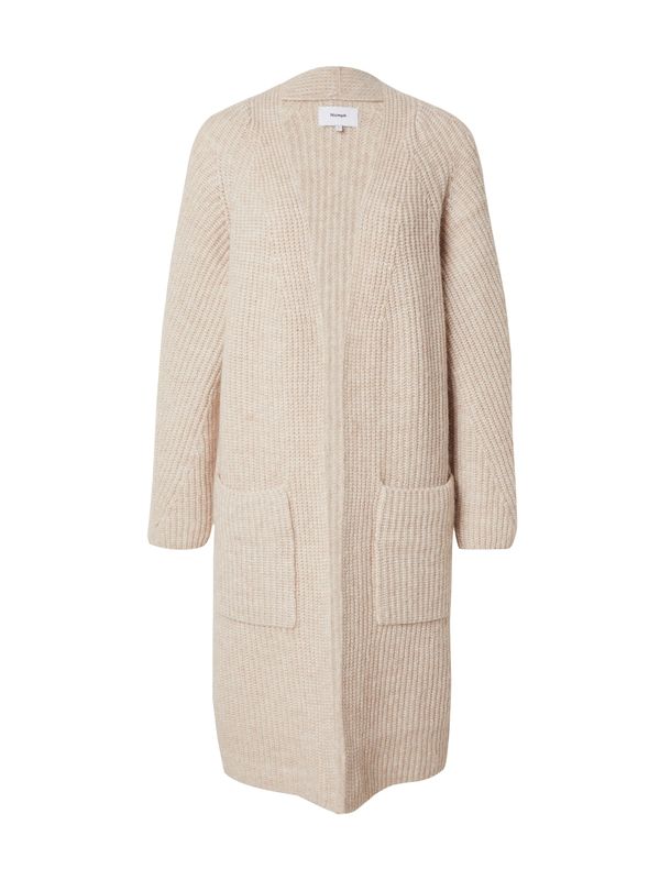 NÜMPH NÜMPH Pletena jopa 'ZINDI'  bež