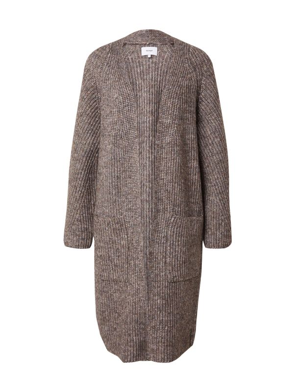 NÜMPH NÜMPH Pletena jopa 'ZINDI'  pikčasto rjava