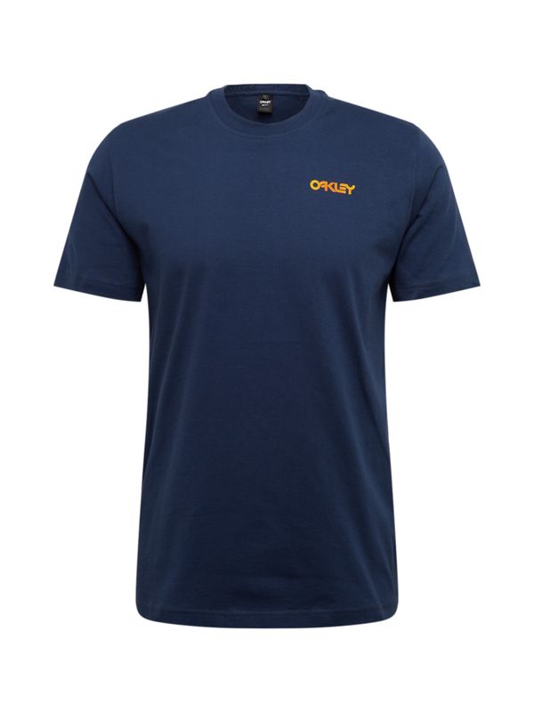 OAKLEY OAKLEY Funkcionalna majica 'Iridium'  marine / svetlo modra / oranžna