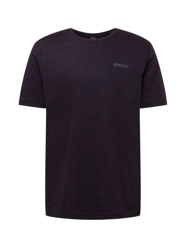 OAKLEY OAKLEY Funkcionalna majica 'Repeat'  dimno-siva / črna