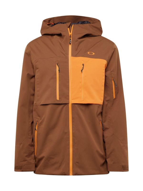 OAKLEY OAKLEY Športna jakna 'KENDALL RC'  karamel / svetlo oranžna