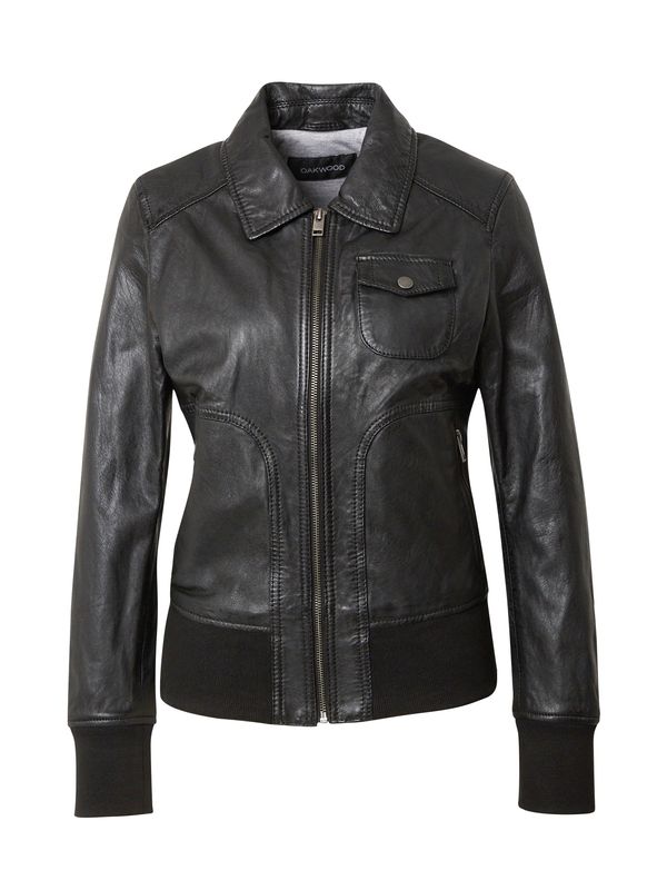 OAKWOOD OAKWOOD Prehodna jakna 'GIRL'  črna