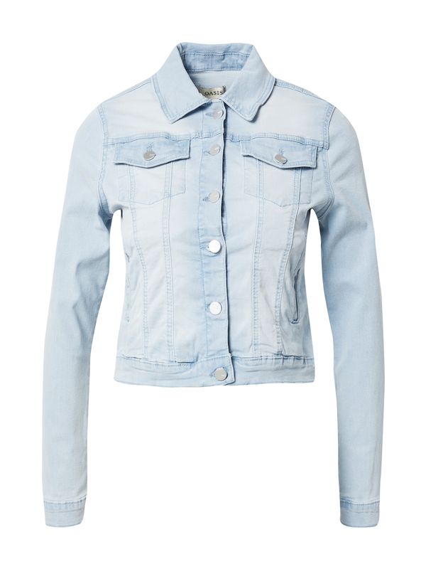 Oasis Oasis Prehodna jakna 'Nancy'  moder denim