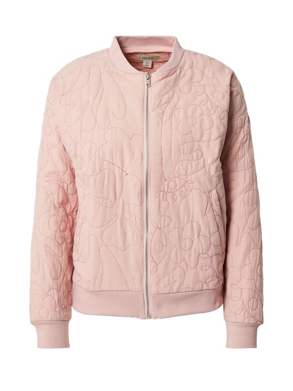 Oasis Oasis Prehodna jakna  roza / pastelno roza