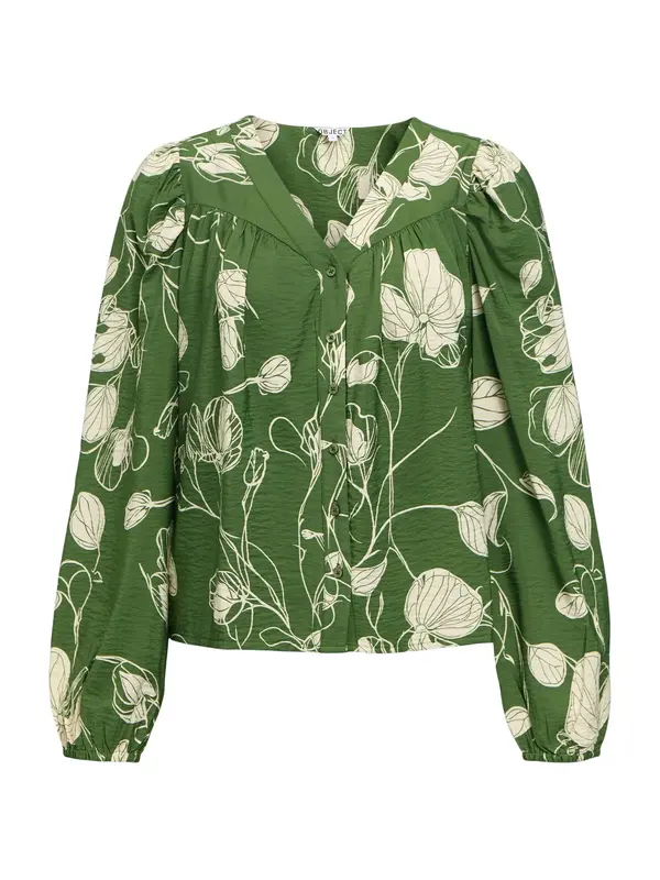 OBJECT OBJECT Bluza 'OBJJacira'  kremna / oliva
