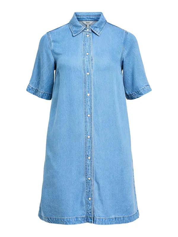 OBJECT OBJECT Dolga srajca 'OBJFRAME'  moder denim