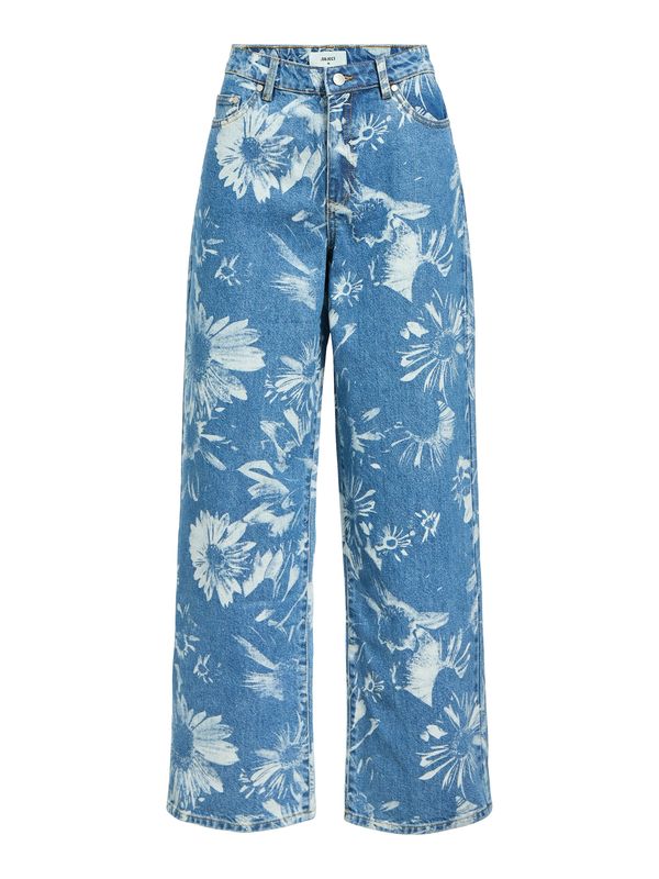 OBJECT OBJECT Kavbojke 'OBJSAVA EMEL'  moder denim / bel denim