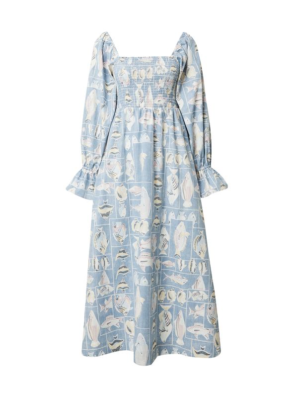 OBJECT OBJECT Obleka 'OBJAIBIZI '  svetlo modra / svetlo rumena / temno siva / mauve