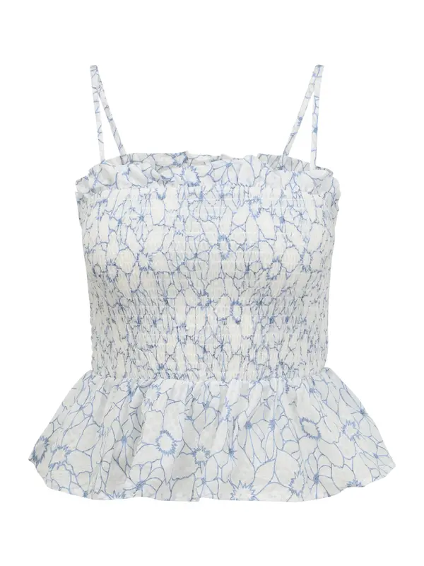 OBJECT Petite OBJECT Petite Top 'ERIS'  svetlo modra / bela