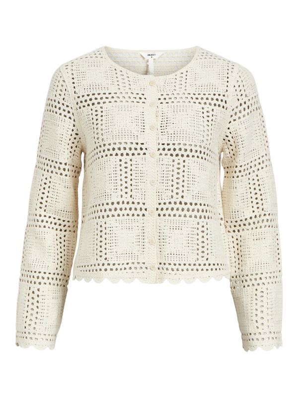 OBJECT OBJECT Pletena jopa  ecru
