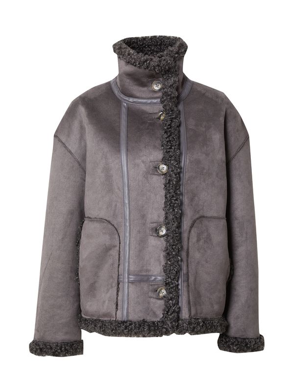 OBJECT OBJECT Prehodna jakna 'OBJOaklyn'  temno siva