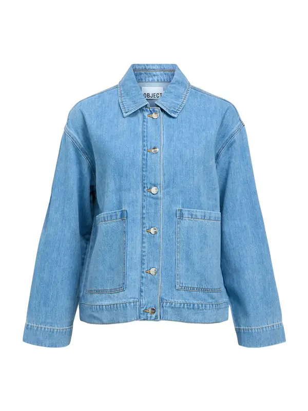 OBJECT OBJECT Prehodna jakna 'OBJROSIE'  moder denim