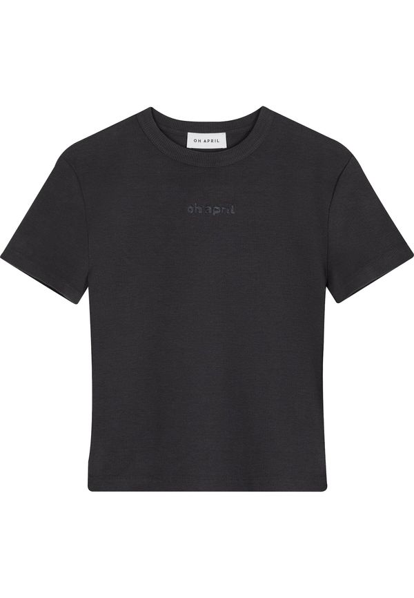 OH APRIL OH APRIL Majica 'Ivy'  temno siva