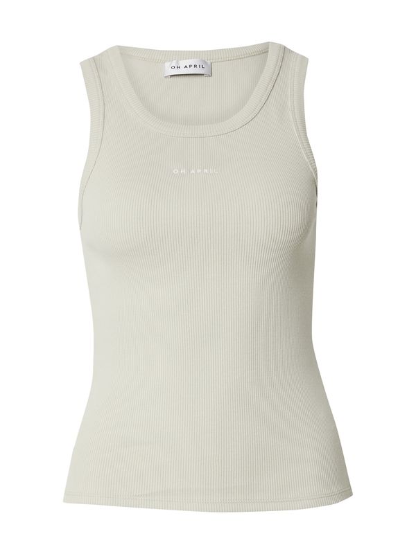 OH APRIL OH APRIL Top 'Dara'  pastelno zelena / bela