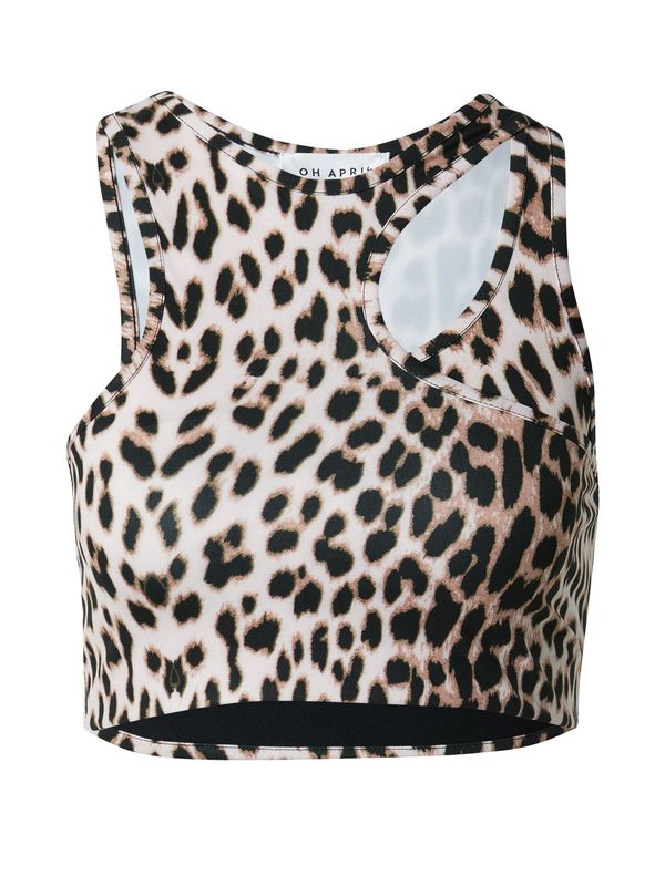 OH APRIL OH APRIL Top 'Haley'  bež / rjava / črna
