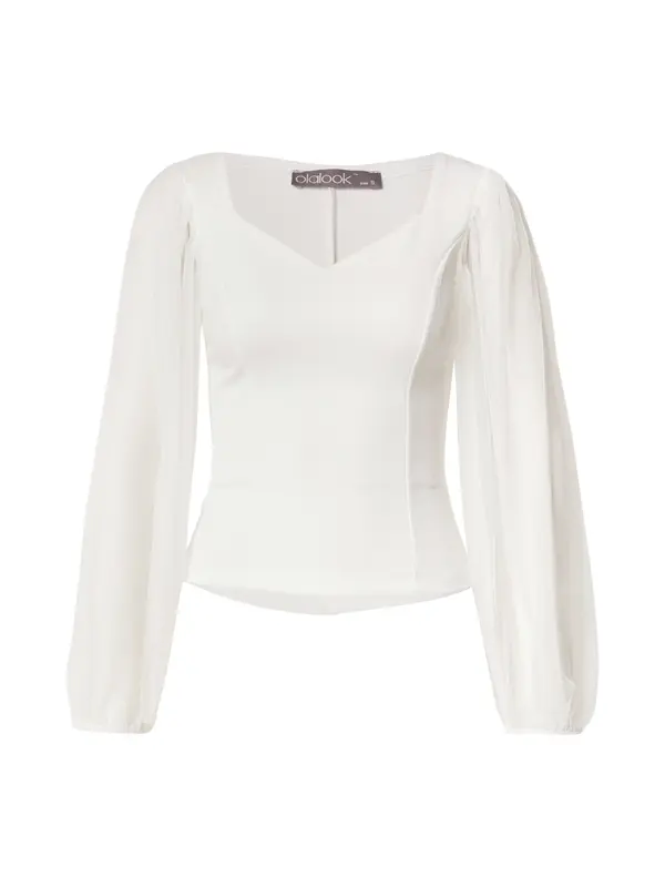 olalook olalook Bluza  ecru