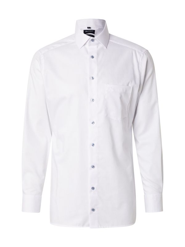 OLYMP OLYMP Poslovna srajca  bela