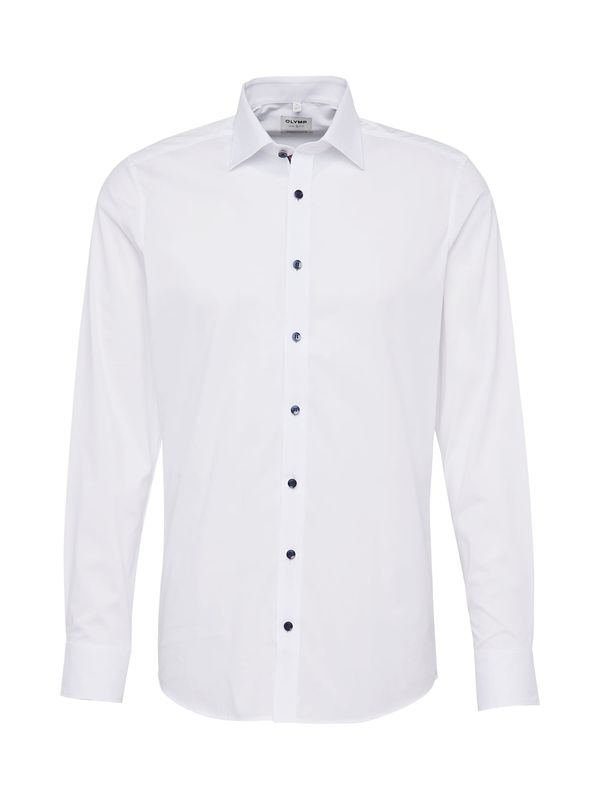 OLYMP OLYMP Poslovna srajca  bela