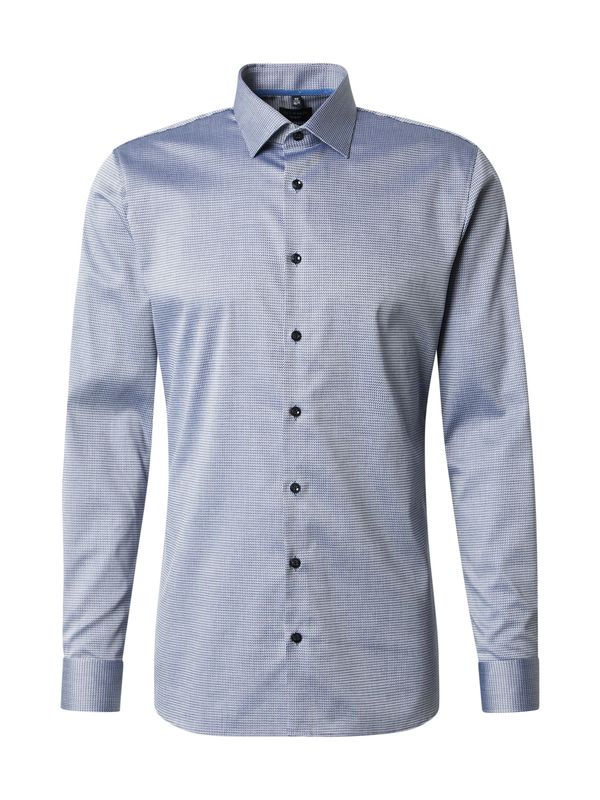 OLYMP OLYMP Poslovna srajca  mornarska / bela