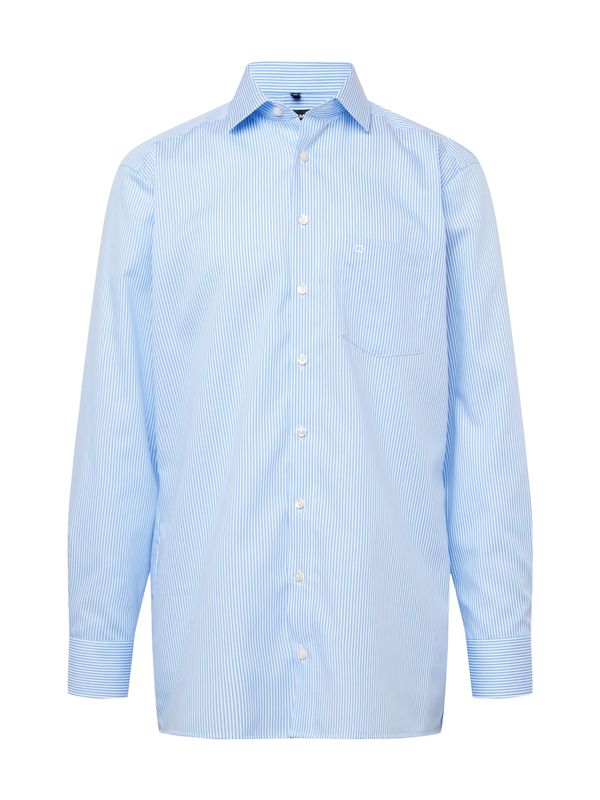 OLYMP OLYMP Srajca 'Luxor'  svetlo modra / bela