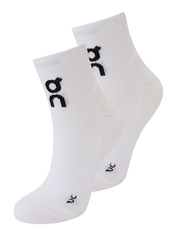 On On Športne nogavice  črna / bela