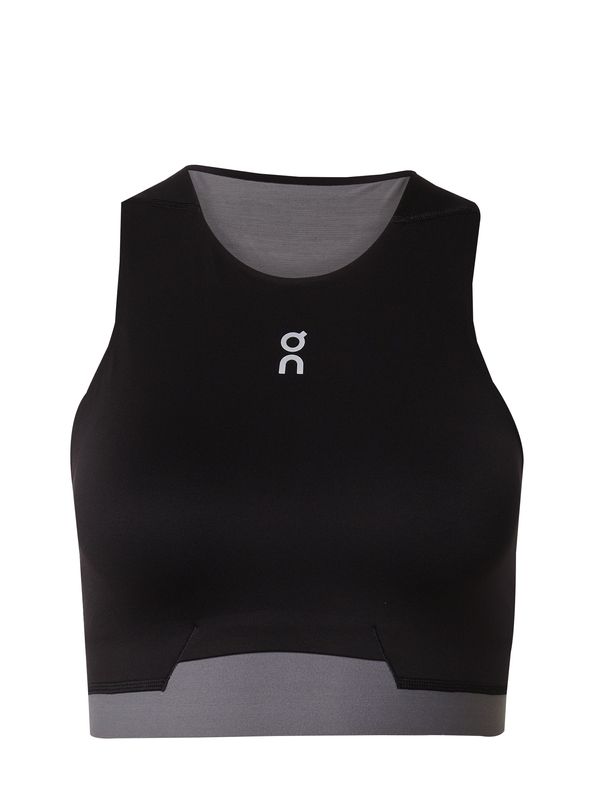 On On Športni nederček  siva / črna