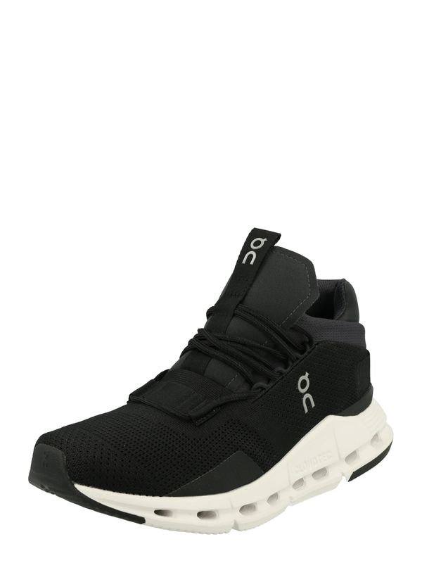 On On Tekaški čevelj 'Cloudnova'  siva / črna