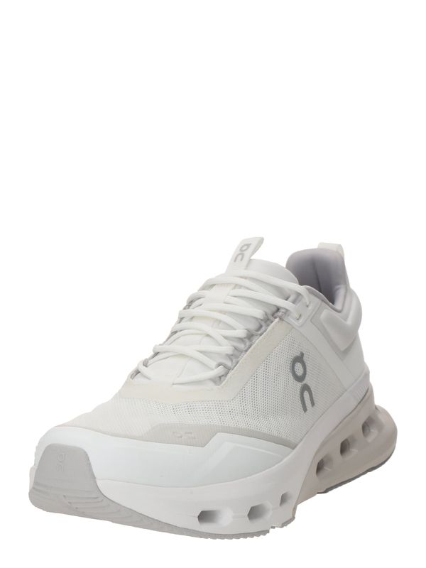 On On Tekaški čevelj 'Cloudnova X'  siva / bela / naravno bela