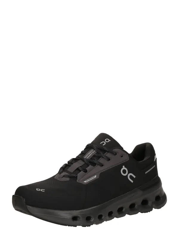 On On Tekaški čevelj 'Cloudrunner 2 Waterproof'  siva / črna
