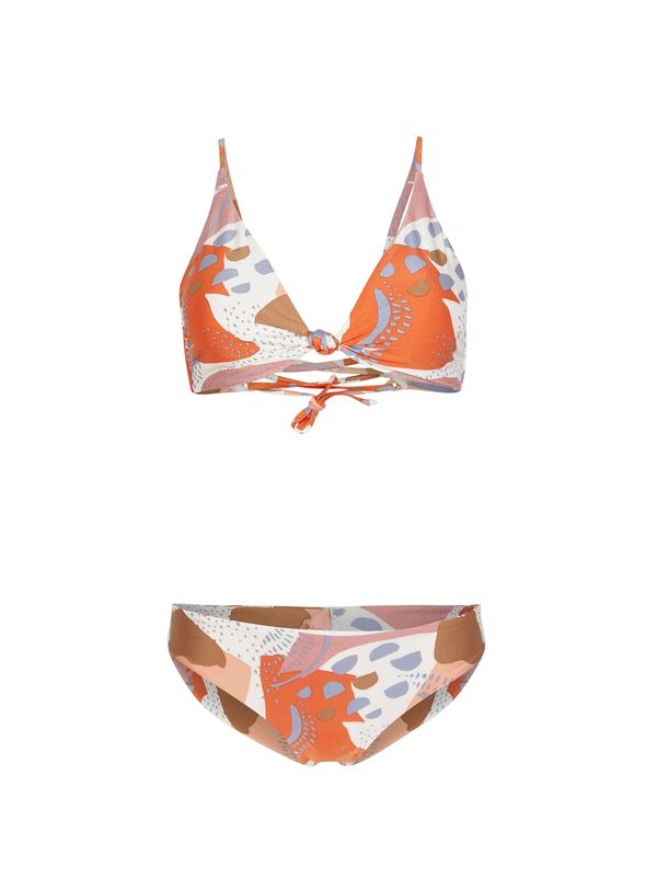 O'NEILL O'NEILL Bikini 'Charlotte Maoi'  golobje modra / oranžna / roza / bela