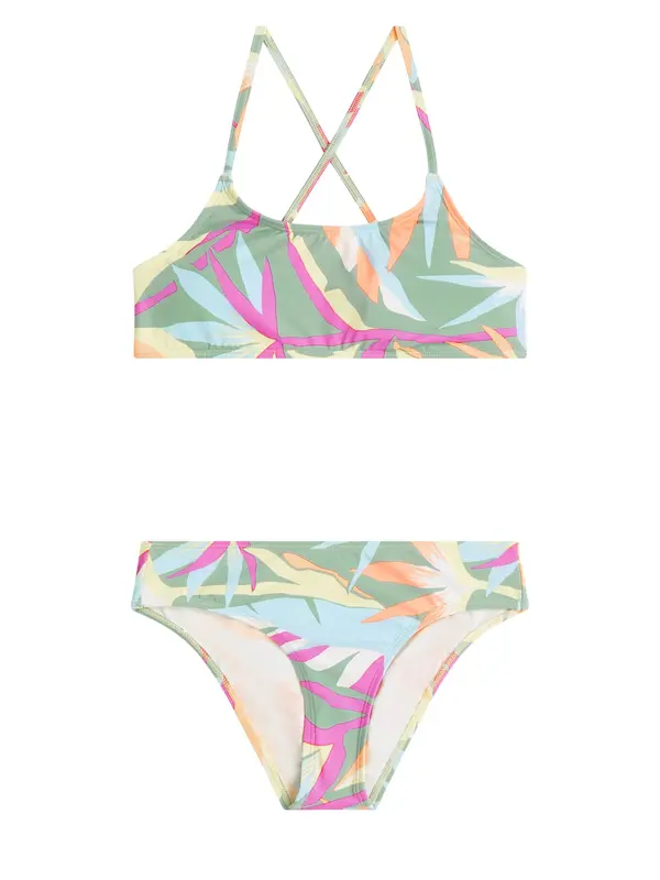 O'NEILL O'NEILL Bikini 'Essentials Bralette'  nebeško modra / svetlo rumena / roza