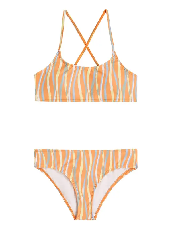 O'NEILL O'NEILL Bikini 'Essentials'  golobje modra / svetlo rumena / pastelno zelena / svetlo oranžna