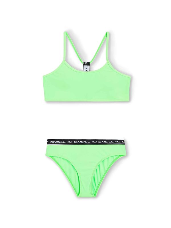 O'NEILL O'NEILL Bikini  neonsko zelena / črna / bela