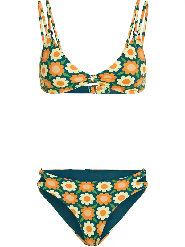 O'NEILL O'NEILL Bikini  svetlo rumena / temno zelena / oranžna