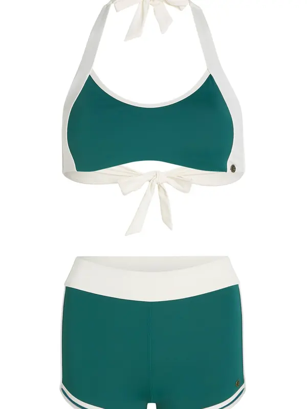 O'NEILL O'NEILL Bikini  temno zelena / bela