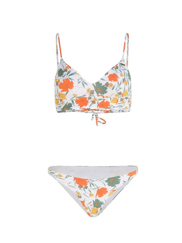 O'NEILL O'NEILL Bikini 'Wave Skye'  temno zelena / oranžna / bela