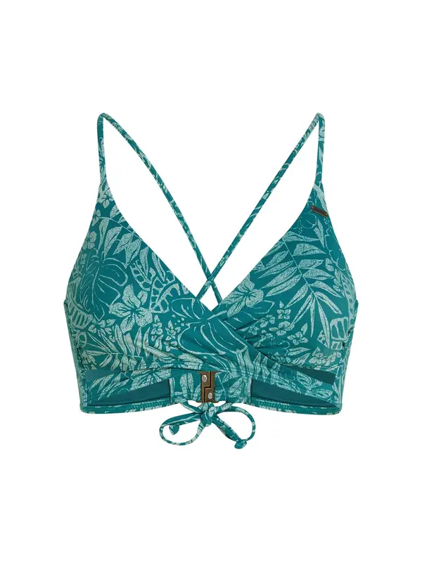 O'NEILL O'NEILL Bikini zgornji del 'Baay'  petrol / svetlo zelena