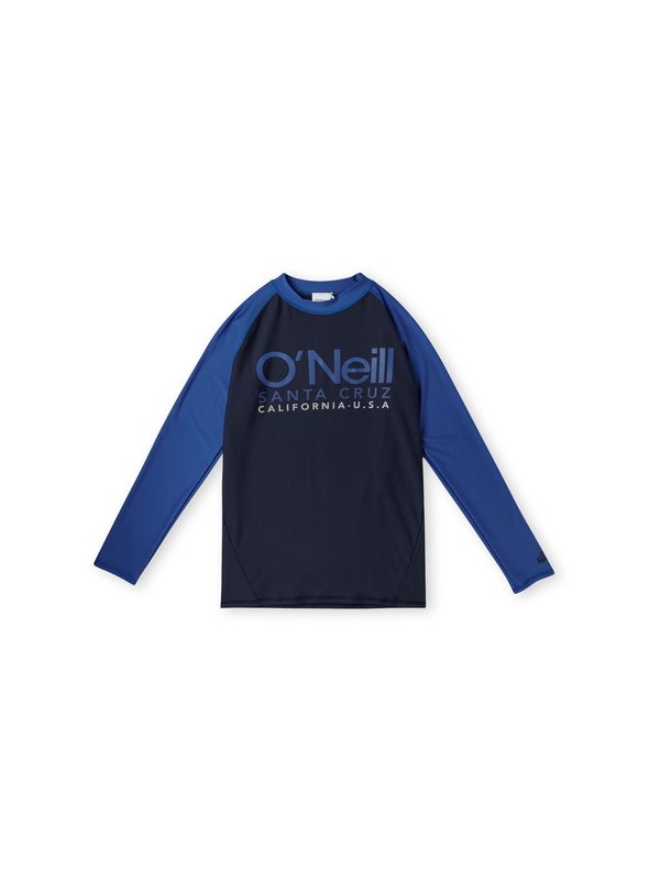 O'NEILL O'NEILL Funkcionalna majica 'Cali'  progasto modra / bela